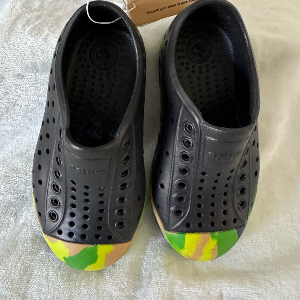 Native Kids Shoes Marbled